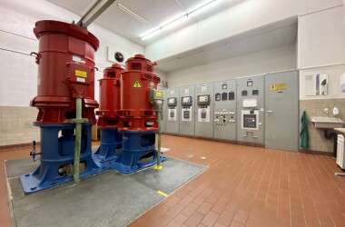 Anlagen Grundwasserpumpwerk Stichermatt 3
